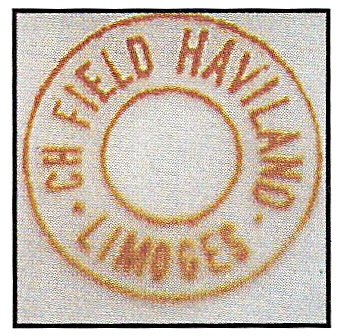 CH Field Haviland - marks and history